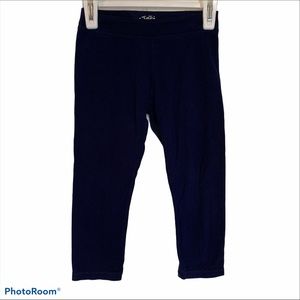 Justice 7 navy stretch Capri workout pants active